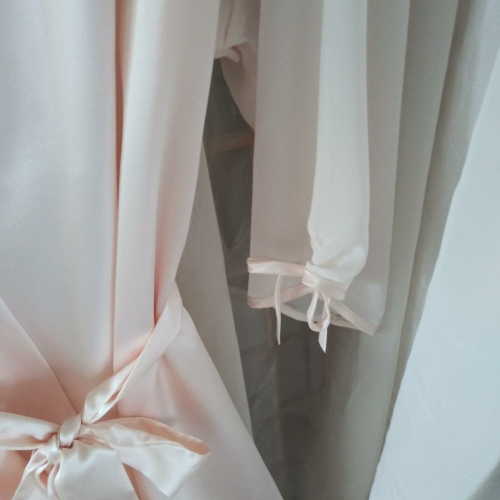 Maidenform Palest Peach Robe - Picture 3 of 5